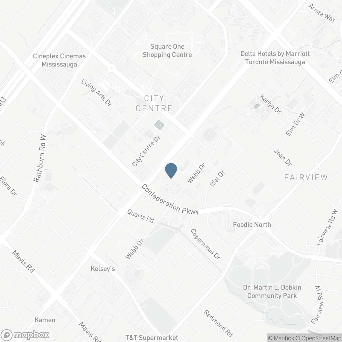1404 - 330 BURNHAMTHORPE ROAD W, Mississauga, Ontario L5B 0E1